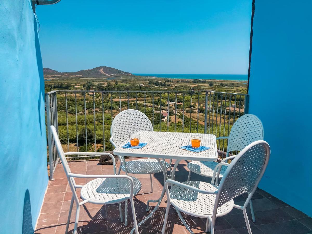 Bilocale Con Vista Mare E Terrazza Panoramica Ammentos Posada Bagian luar foto